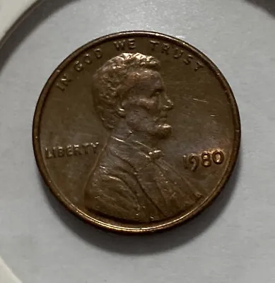 $45 • Buy USA 1980 One Cent - NO MINT MARK ERROR