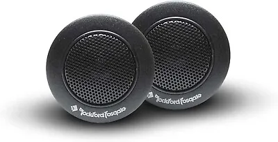 Rockford Fosgate R1T-S Prime Black 80-W Component Car Audio Tweeters System Kit • $39.99