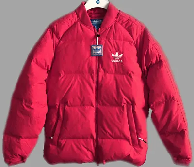 £154.80 • Buy ADIDAS SST DOWN JACKET VIVID RED Size S XL Parka BR4801 Y3 Spezial Puffer Js Pw