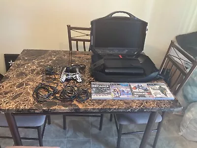 GAEMS & Playstation 3 Blueray Disc Games And Game Console With 5 Games • $700