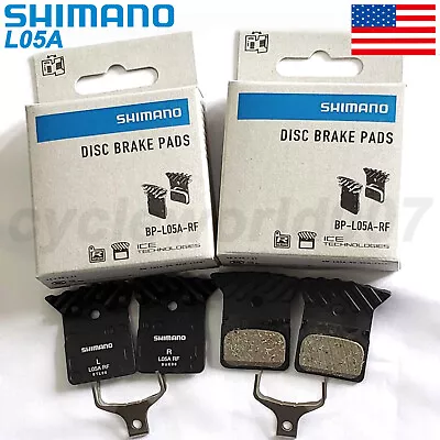 2 Pair Shimano L05A Resin Disc Brake Pads ICE-TECH Road Bike Pad Fit L03A L04C • $23.99