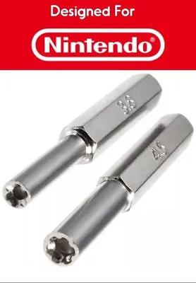 NES SNES SEGA N64 Game Boy Nintendo Security Screwdriver Bit Set 3.8 & 4.5mm USA • $3.98