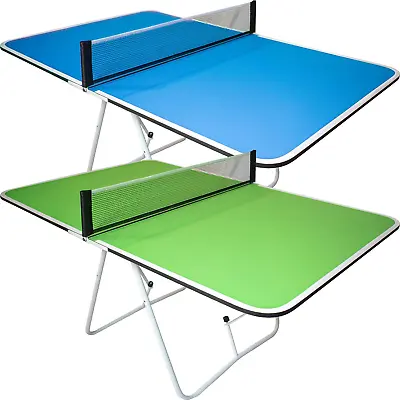 Family Mini Ping Pong Table - 1 Piece Portable Ping Pong Table For Tailgating Ga • $283.88