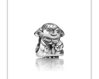 Pandora Authentic Sterling Silver Little Girl Charm #790375 *RETIRED* Baby Mom • $29.99
