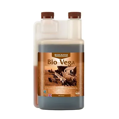 Canna Bio Vega 1L 100% Organic Soil Plant Nutrient For Vegetating Plants • £13.95