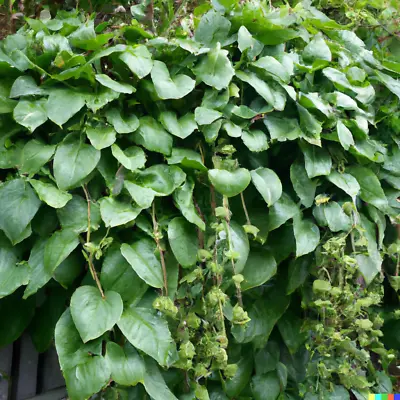 150 Malabar Spinach Seeds - Giant Roundleaf Variety Edible Vine VEGE Free Ship • $5.95