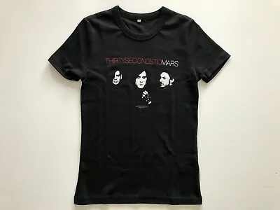 NEW 30 Seconds To Mars Tour T-Shirt 2008 Women's Size:Small Black (Jared Leto) • £16.99
