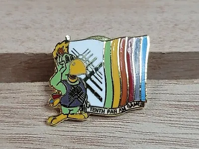 Vintage Tenth Pan Am Games Indianapolis Mascot Olympic Lapel Pin  • $9.99