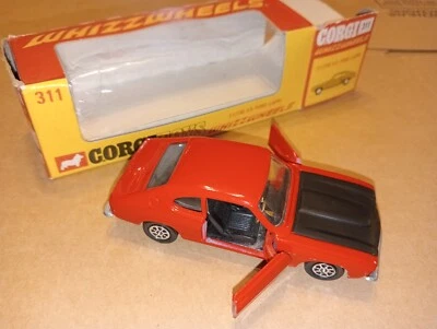 £34 • Buy #311 Corgi Toys(1970)whizzwheels 3 Litre V6 Ford Capri  Mint In Original Box