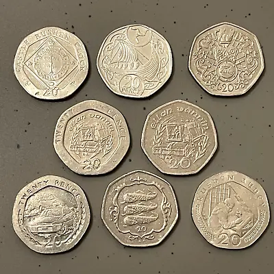 Rare 20p Coins MULTI LISTING Circ Longboat Viking Cars Combine Coin Isle Of Man • £2.99