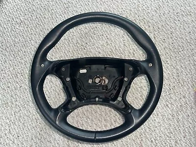 03-06 Mercedes W211 E55 AMG Driver Steering Wheel Black 2114600803 OEM  • $299