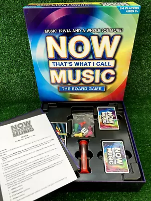 NOW That's What I Call Music THE BOARD Game Family Party Music Trivia Knowledge • £9.45