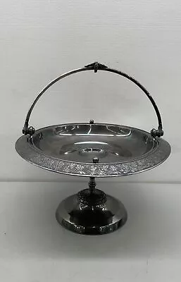 Vintage Wilcox Silverplate Co Silver Plate Victorian Basket • $9.99