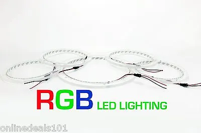 5pc RGB LED Speaker Rings For Mastercraft JL Audio M770 M10IB5 Ready To Install! • $239.99