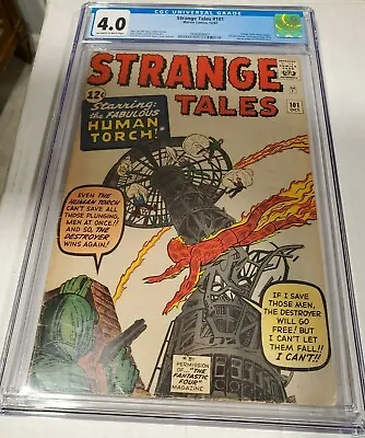 Strange Tales #101 (1962) 1st Solo Human Torch Make An Offer Must Sell Pay Rent! • $500