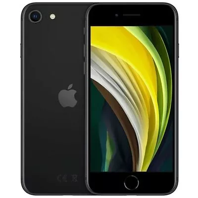 Apple IPhone SE2(2020) - Black - 64GB 128GB 256GB FACTORY UNLOCKED GSM 4G LTE • $144.95