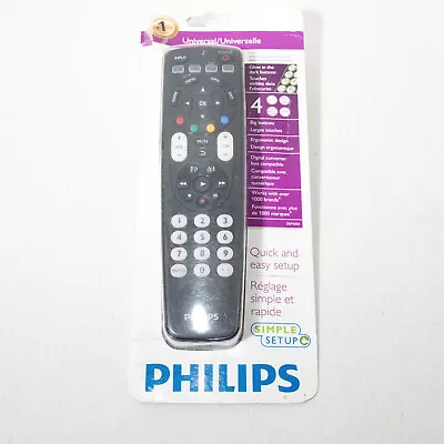 Philips SRP4004/27 Universal Remote Control - Tested & Working! • $29.95