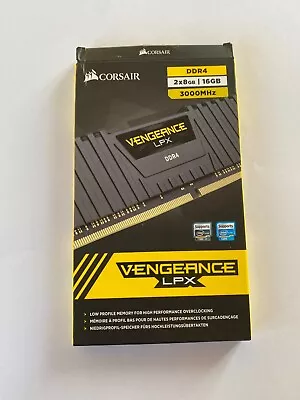 Corsair Vengeance LPX 16GB (2 X 8GB) PC4-24000 (DDR4-3000) Memory • £34