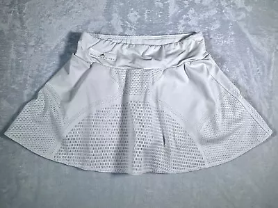 Adidas Stella McCartney Barricade Skort Womens M White Tennis Golf Skirt Pull On • $34.99