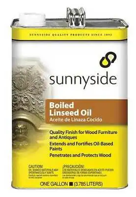 $33.65 • Buy Sunnyside 872G1s Boiled Linseed Oil,1 Gal.,Solvent
