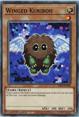 £1 • Buy YuGiOh Winged Kuriboh LDS3-EN100 Common 1st Edition
