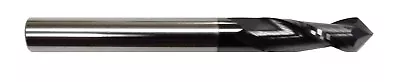 3/8  2 FLUTE 90 DEGREE CARBIDE DRILL MILL - TiALN COATED • $25.95