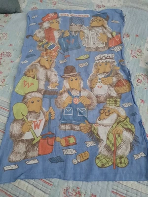 £5 • Buy RARE Wombles Tea-towel From St Michaels (M&S)