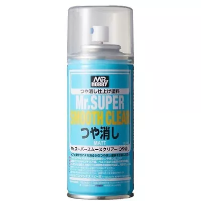 Mr. Hobby Mr. Super Smooth Clear Matt Spray 170ml B530 B-530 Model Kit • $23.99