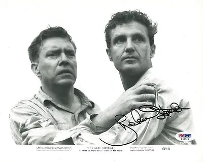 Robert Stack Signed Last Voyage Authentic Autographed 8x10 Photo PSA/DNA #P57325 • $49.99