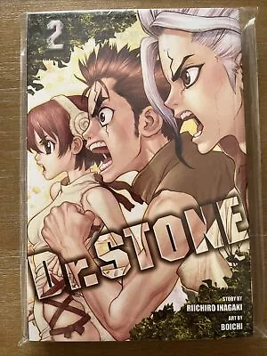 Dr. Stone Vol 2: Two Kingdoms Of The Stone World: Volume 2 English Manga • $7.99