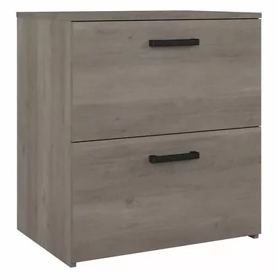 City Park 2 Drawer Lateral File Cabinet In Driftwood Gray - Engineered Wood • $86.28