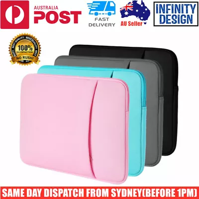 $15.95 • Buy New Laptop MacBook NoteBook Sleeve Bag Travel Carry Case Cover 13 14 15 16 Inch