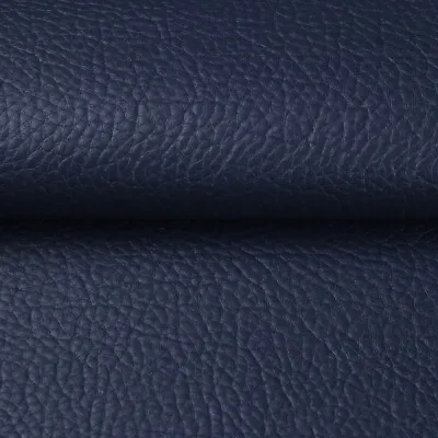 Litchi Pattern Marine Vinyl Fabric Soft Faux Leather Fabric Upholstery 54  Width • $11.39