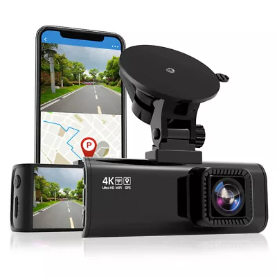 $139.99 • Buy REDTIGER F7NS Front Dash Single Camera For Car Dash Cam WiFi GPS Parking Mode