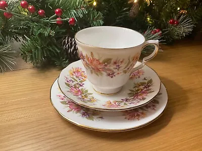 £4.50 • Buy Vintage Colclough ‘Wayside’ Trio Footed Teacup, Saucer And Plate