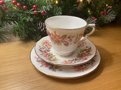 Vintage Colclough ‘Wayside’ Trio Footed Teacup Saucer And Plate • £4.50