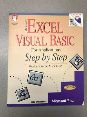 Excel Visual Basic For Applications Step By Step Version 5 By Reed Jacobson • $6