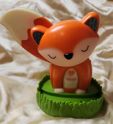 Infantino 3 In 1 Musical Soother & Night Light Projector Orange Fox. Works!  • $30