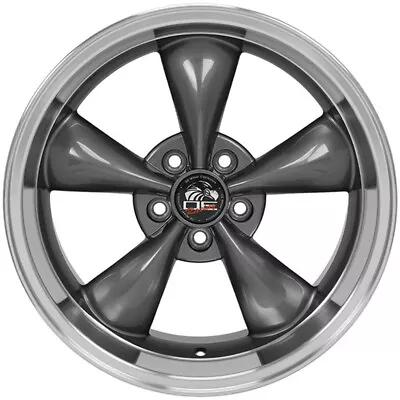 18  Anthracite Wheel W/Machined Lip [fits 1994-2004 Ford Mustang] - RVO0333 • $237.84
