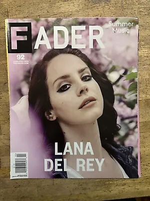 Fader Magazine Summer 2014 LANA DEL REY (tear Sheets Only) • £16.06