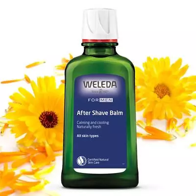 Weleda Organic Natural After Shave Balm For Men Gentle And Cooling 100ml • £16.95