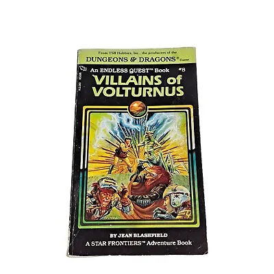 An Endless Quest Book #8 Villains Of Volturnus Jean Blashfield TSR Hobbies • $9.99
