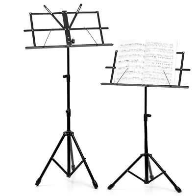 £7.99 • Buy Sheet Music Book Stand Music Stand ,Sturdy Portable Folding Metal Music Stand