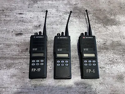 Lot Of 3 Used Motorola MTS2000 Portable Radio W/ Antenna No Battery A3 • $99.99