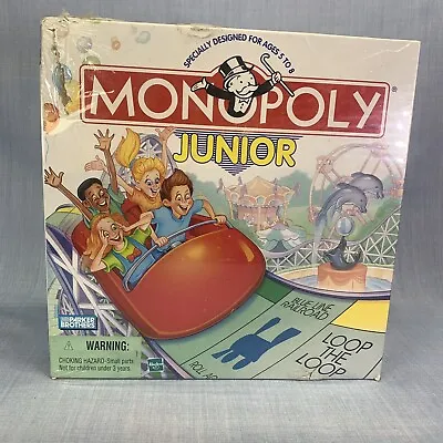 Monopoly Jr Junior Vintage Board Game Parker Brothers Hasbro 1999 NIB • $24.99