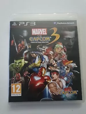 PS3 MARVEL VS CAPCOM 3 Fate Of Two Worlds PAL Complete PlayStation 3 PS3  • £8.99