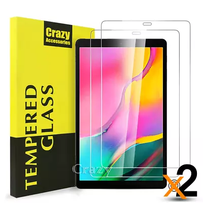 2X Tempered Glass Screen Protector For Samsung Galaxy Tab A 10.1  2019 T510 T515 • $10.89