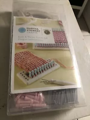 Martha Stewart Knit And Weave Loom Kit NEW • $20