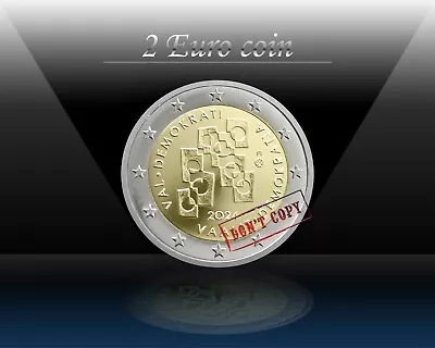 FINLAND 2 EURO 2024 ( Elections And Democracy ) 2 Euro Comm. Coin * UNC / NEW • $7.99