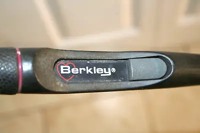 VINTAGE BERKLEY GRAPHITE   5' 6  2PC MED (?) ACTION Graphite  CASTING ROD. • $22.15